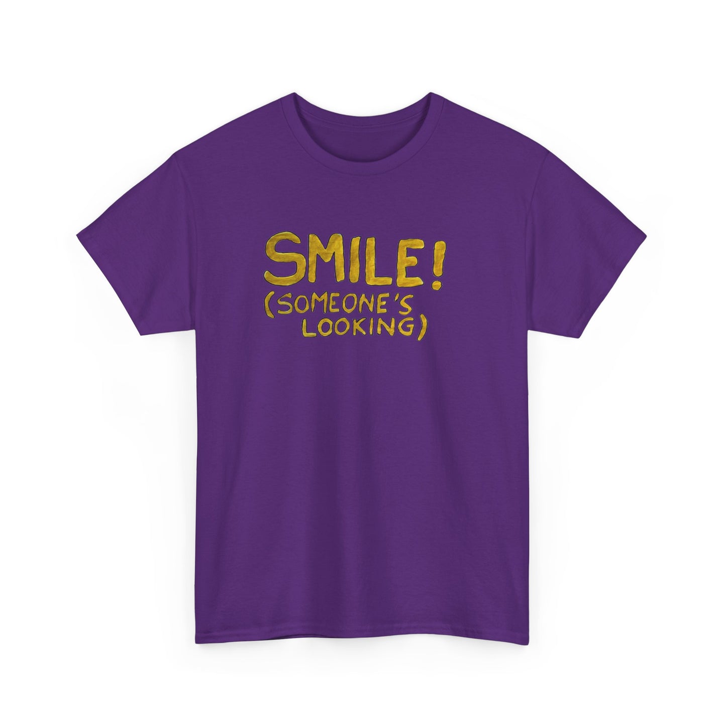 Smile! Unisex Heavy Cotton Tee