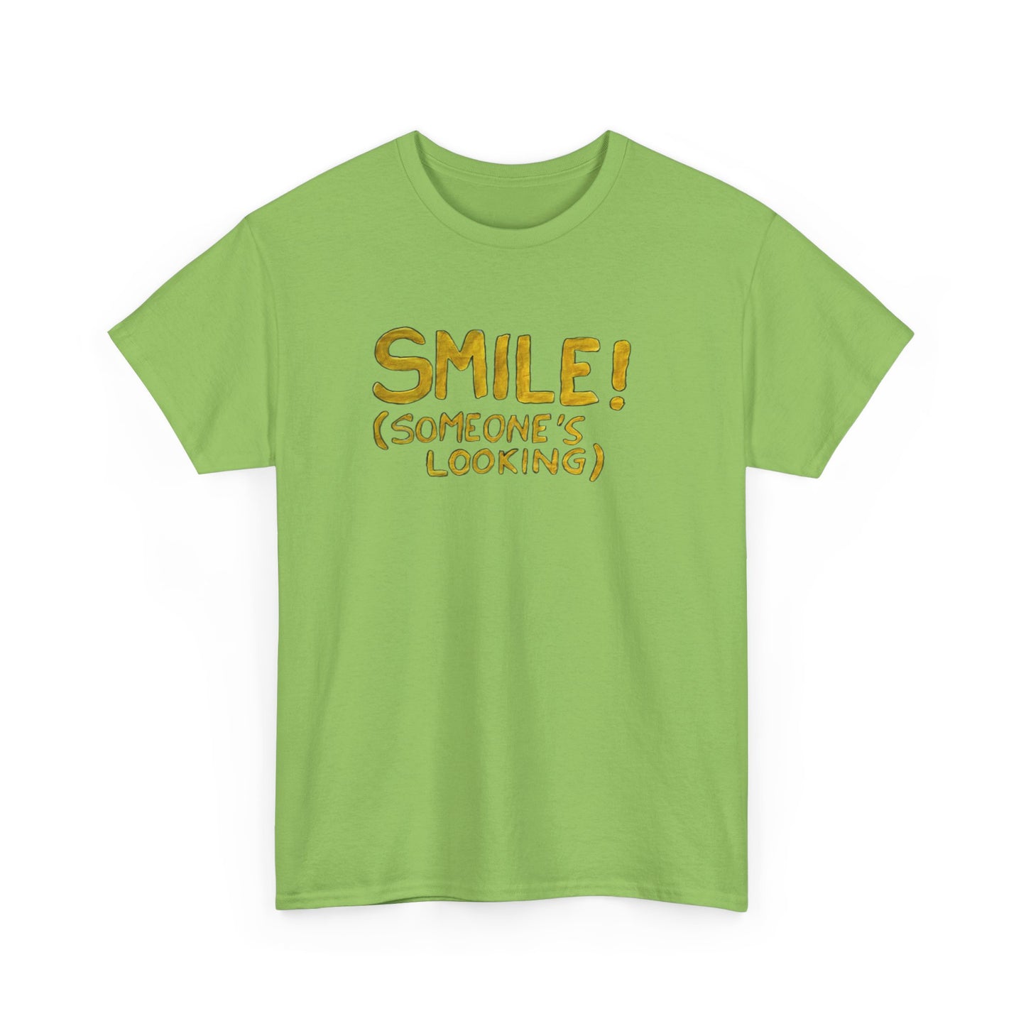 Smile! Unisex Heavy Cotton Tee