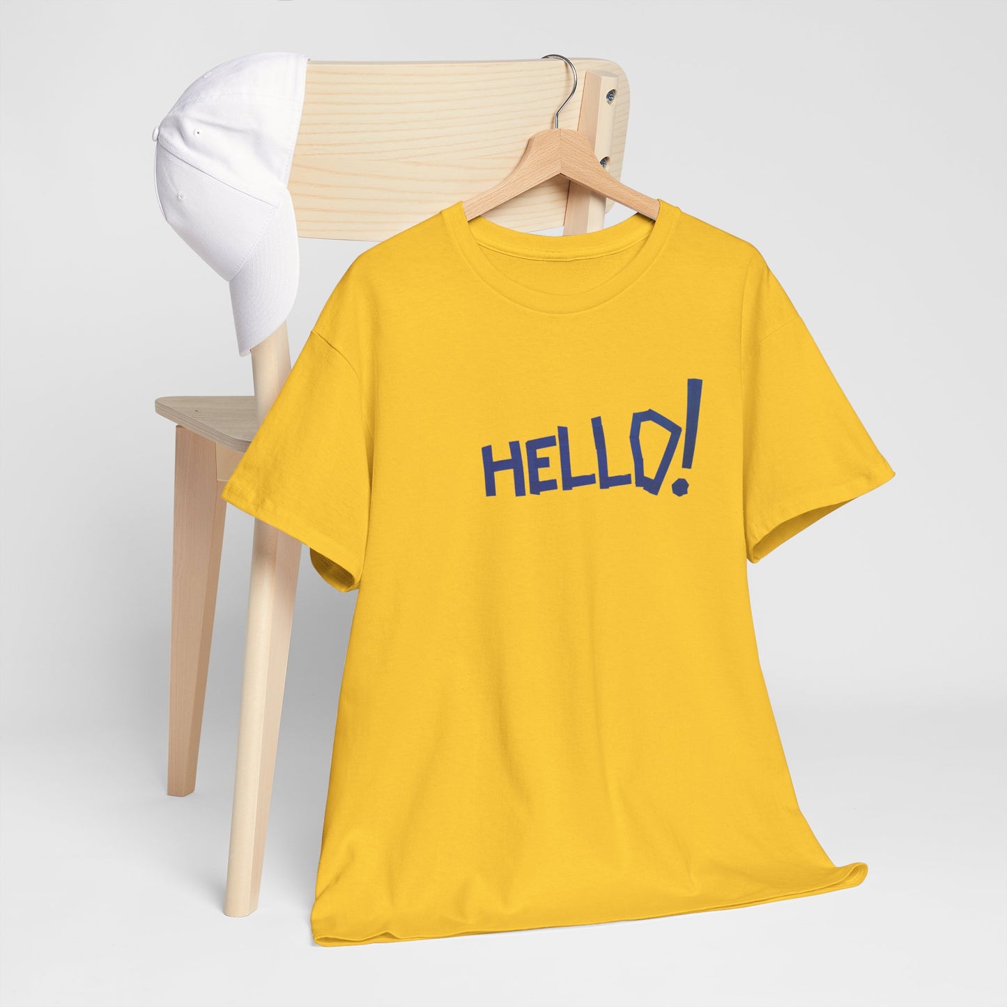 Hello! Unisex Heavy Cotton Tee