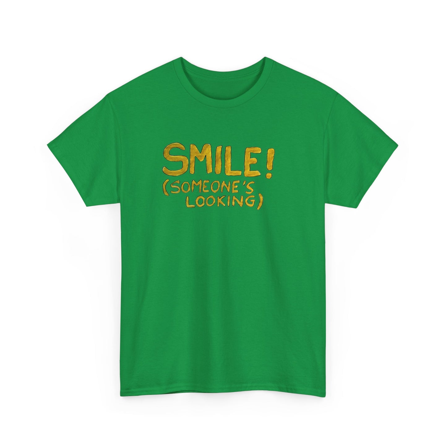 Smile! Unisex Heavy Cotton Tee