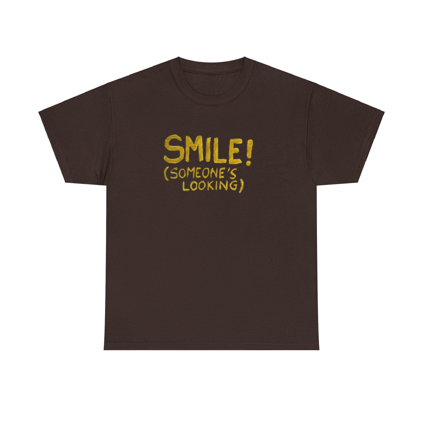 Smile! Unisex Heavy Cotton Tee