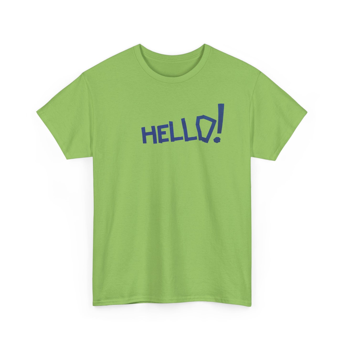 Hello! Unisex Heavy Cotton Tee