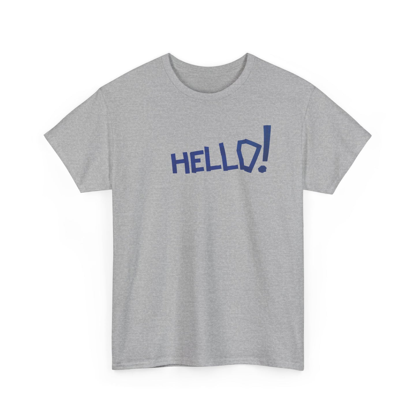 Hello! Unisex Heavy Cotton Tee