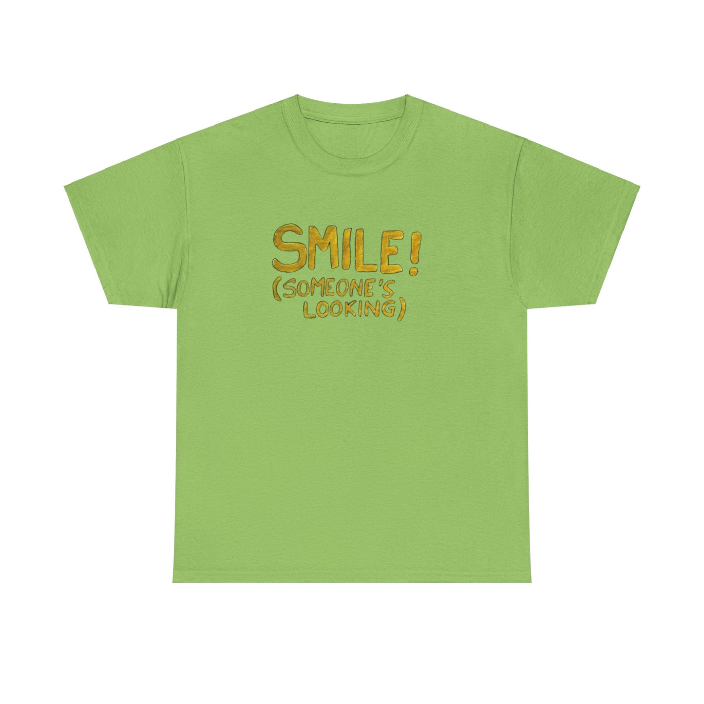 Smile! Unisex Heavy Cotton Tee