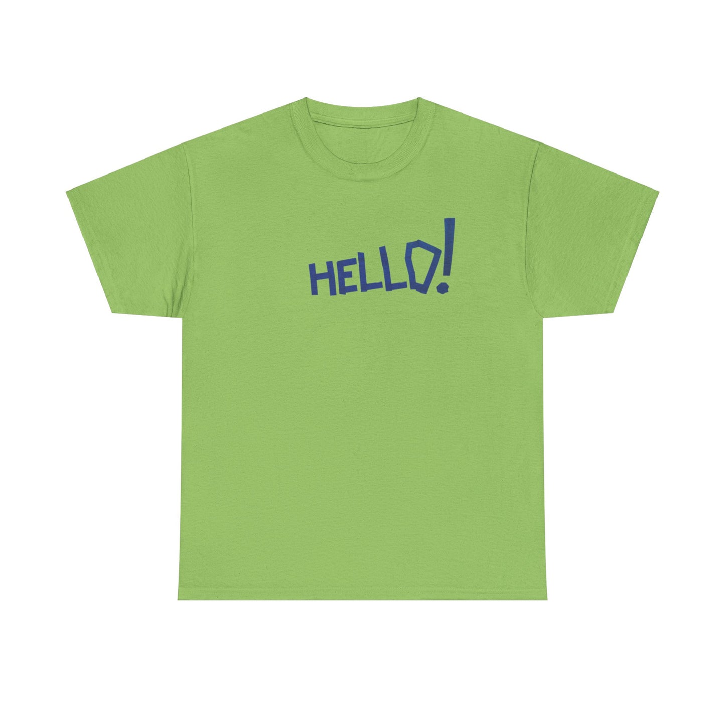 Hello! Unisex Heavy Cotton Tee